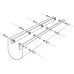Rubber Loop Mudguard Kit - Suits 700mm Guards